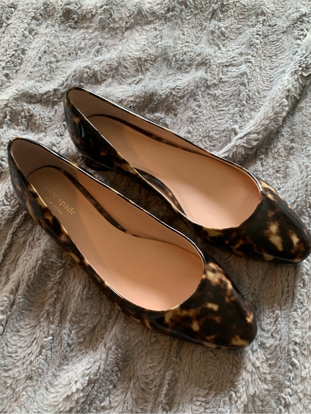 Kate Spade Fallyn Patent Leather Pumps Sz 8.5 M , Very Good Condition